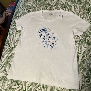 J.Crew Collector Tee, NWT, “Aspen” Large